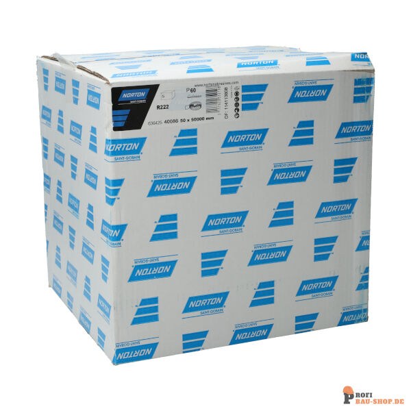 nortonschleifmittel/NORTON_schleifmittel_63642540086 Regular Rolls Norton R222 50.00x50m GRIT 60_138239